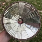 Antique Industrial Medical Mirrored Glass Light Lamp Shade Mirror