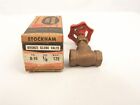 Stockham Bronze Globe Valve Rising Stem 1 8  Npt  Part  B-16 W s p  125 Psi