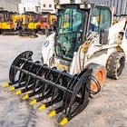 72inch Skid Steer Loader Curved Forestry Arc Grapple Attachment For Bobcat
