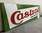 Vintage Castrol Motor Oil Porcelain Enamel Sign 