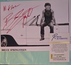 Original  Bruce Springsteen  Autograph   W coa  8x12  