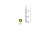 14kt Solid Gold Kids Flower Screwback Stud Earrings