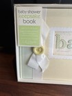 Vintage Baby Shower Memory Book Keepsake