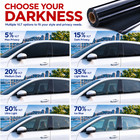 Nano Ceramic Window Tint Roll 2-ply Uncut 20 24 36 40in X 10-100ft 5 -70  Vlt