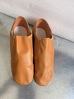 Dance And Sway White Slip-on Jazz Dance Shoes Split Sole Dance Footwear