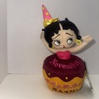 Betty Boop November  Birthday Bash Cupcake- 11    Plush Sugar Loaf