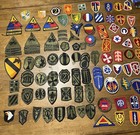 Lot Of 135 Assorted Vintage Usa Military Patches  Ssis 1st Calvary Airborne More