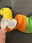 Rare Retired Ty Beanie Baby Inch The Inchworm Toy
