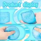 Stress Sugar Ball Cube- Squishy Fidget Toys Stress Cube For Anxiety Stress Re   