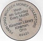 Sodus Outer New York Lighthouse  Penn-ohio Wooden Money Collectors Wooden Nickel