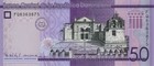 Dominican Republic 50 Pesos  2017  - Cathedral basilica p189d  B717d Unc