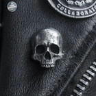 Halloween Skull Pin Punk Skeleton Badge Gothic Brooch For Jewelry Accessory