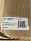 Vertex Vista Dinner Plate Rolled Edge Warm White China - 9  Dia 24 Per Case