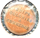 Canada Prince Edward Island Colonies Of Commerence Token Pe-10-38 Xf