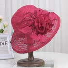 New Kentucky Derby Church Dress Hat Fascinator Lace Hats Women Church Party Cap