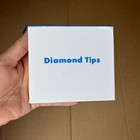 6pc Set Replacement Diamond Microdermabrasion Dermabrasion Tips Stainless Steel