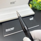 Montblanc Classic Collection Minimalist Luxury Ballpoint Pen In Matte Black