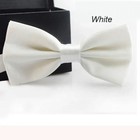 Bowtie Mens Adjustable Formal Wedding Party Necktie Bow Tie Solid Color Tuxedo