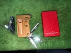 Vintage 2 Piece  Usa Manicure Set Little General  Keychain
