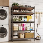 Heavy Duty Shelving Garage Storage Rack Adjustable Steel Shelf Storage Unit