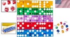 Casino Dice Set 25 Grade Aaa 19mm Acrylic Multi-color Serialized