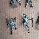 Civil War Union Infantry Set 16 Pcs Soldiers Matched Recast Marx Toys 54mm