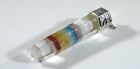 Natural Quartz 7 Chakra Pendant Necklace Crystal Point Silver Healing Reiki