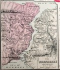 Original 1878 Map   Black Sea Region  Turkey  Ukraine  Crimea  S russia  Balkans