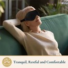 3d Travel Silk Eye Mask Sleeping Soft Padded Shade Cover Rest Relax Blindfold 