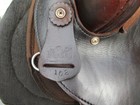 15   Qh Bars Big Horn 102  Brown Leather cordura Western Barrel trail Saddle Usa