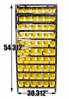 Tlpb60 60 Parts Bin Shelving Organize With Plastic Bins For Garage  Shop  And   