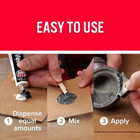 Strongest Metal Steel Aluminum Bond Adhesive Cold Weld Reinforced Epoxy Glue 2oz