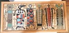 Debora Duran Geiger Santa Fe Ceramic Art Tile Mural Framed 6-panel 