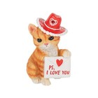 My Valentine Cat Figurines