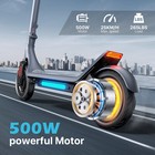 Megawheels Electric Scooter Adults  500w Motor  10in Tires  31miles Range   app
