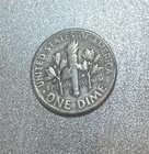 1952 S Roosevelt Silver Dime  Album Filler    free Shipping  