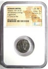 Tiberius Ar Denarius Silver Tribute Penny Roman Coin 14-37 Ad - Ngc Choice Xf Ef