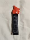 Vintage 1957 Pez Dispenser Witch A Orange Black No Feet Made In Austria 