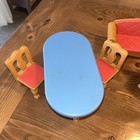 Vtg Lot  7 Little Tikes Furniture For Grand Mansion Dollhouse