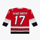 Sz S-6xl All Stitched Men s  17 Brind amour Red 2005-06 Power Play Player Jersey