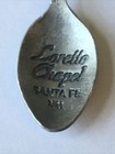 Loretto Chapel Santa Fe New Mexico Pewter Vintage Souvenir Spoon Collectible