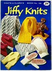 1965 Coats   Clark Jiffy Knits 158 Pattern Book Sweaters Accessories Vintg 14763