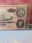 1864 Confederate  20 Note Richmond Va Feb 17 Capitol Scene T-67 Civil War Signed