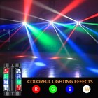 8led Rgbw Spider Beam Moving Head Stage Lighting Dmx Dj Party Disco Lights New