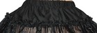 Black 50 s Crinoline Poodle Skirt _ Size Medium _ Waist 30 -42  _ Length 24 
