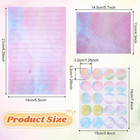 30 Pcs Stationary Letter And Envelopes Romantic Letter Writing Kit Watercolor Do