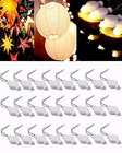  Small Led Lights  24 Pack  Battery Powered For Paper Warm White
