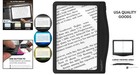 5x Led Page Magnifier With Anti-glare Lens     Perfect For Seniors   Low Vision