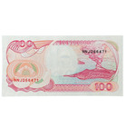 Indonesia P127 u  100 Rupiah Banknote           Free Shipping   