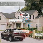 Wireless Driveway Alarm 1 2 Mile Motion Sensor Outdoor Weatherproof Security